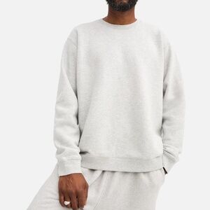 NWOT Mate the label mens organic fleece crew neck sweatshirt